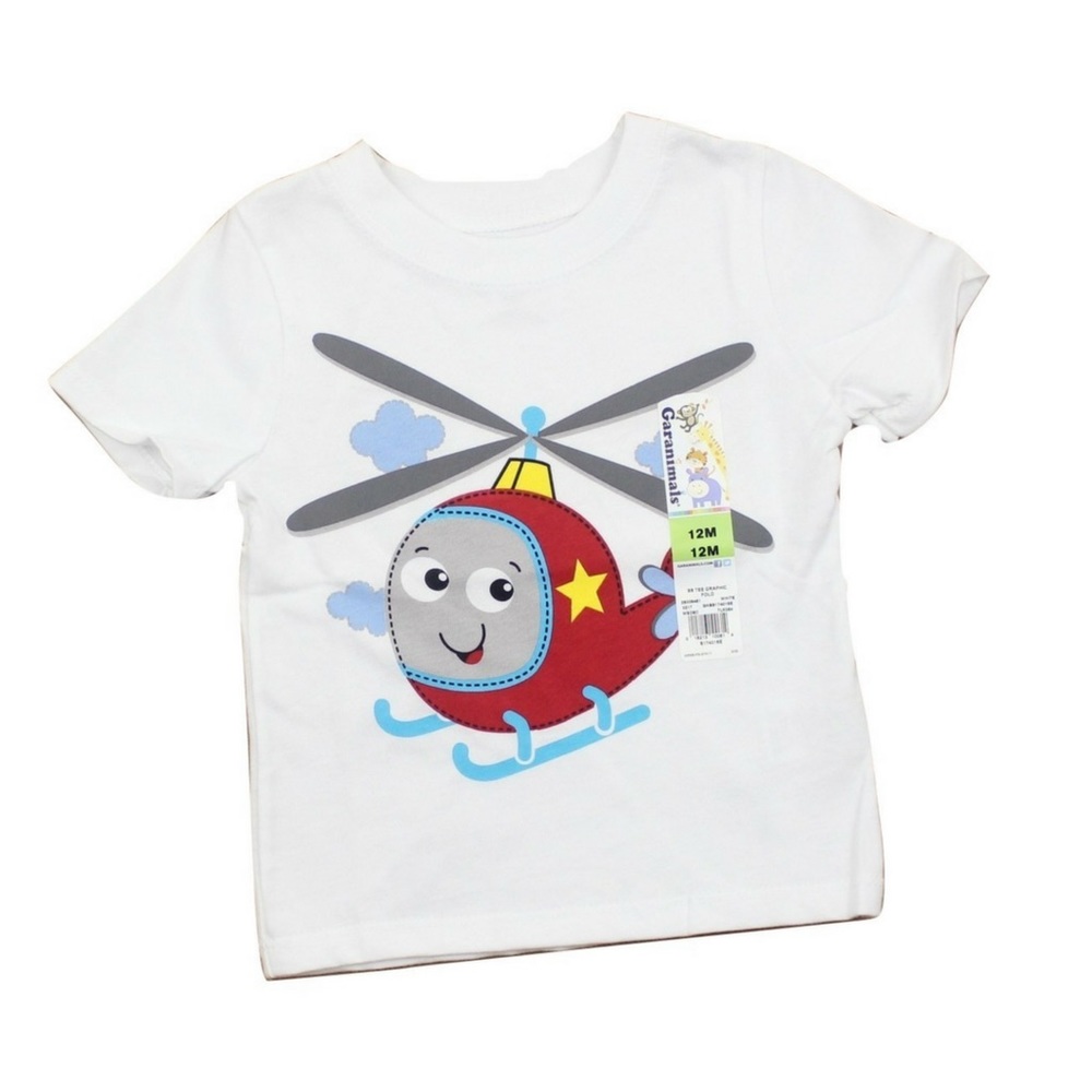 NWT Helicopter T-Shirt, Size 12 Months